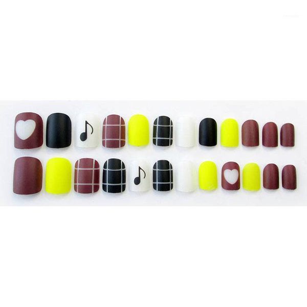 24pcs/set matte fake nails tips square type finish finger nail art decor mpwell1, Red;gold
24pcs/set matte fake nails tips square type finish finger nail art decor mpwell1, Red;gold