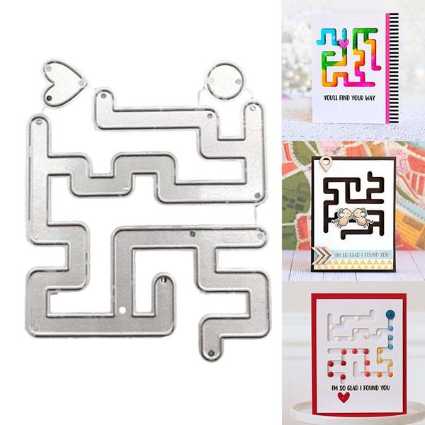 painting supplies cute heart maze way metal cutting dies stencils for card making decorative embossing suit paper cards stamp diy die craft
painting supplies cute heart maze way metal cutting dies stencils for card making decorative embossing suit paper cards stamp diy die craft