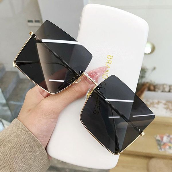 outdoor eyewear square sunglasses women luxury designer vintage oversized sun glasses metal half frame eyeglasses cutting lens for lady
outdoor eyewear square sunglasses women luxury designer vintage oversized sun glasses metal half frame eyeglasses cutting lens for lady