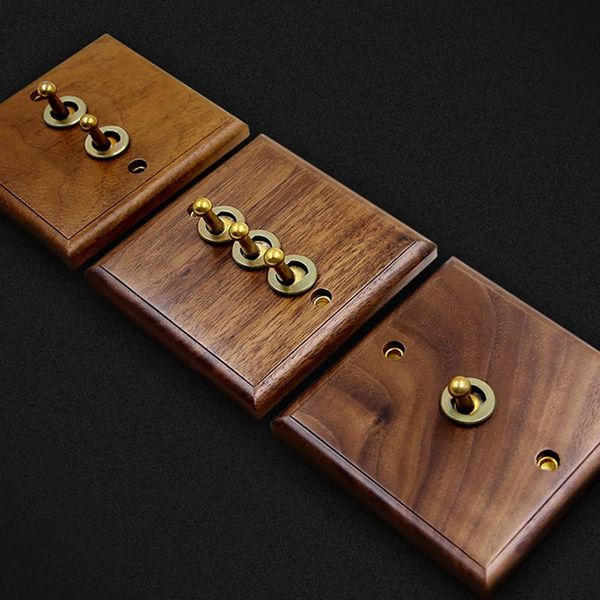 smart home control 86 type wall lamp switch 1-4 gang 2 way retro toggle black walnut panel concealed solid wood
smart home control 86 type wall lamp switch 1-4 gang 2 way retro toggle black walnut panel concealed solid wood