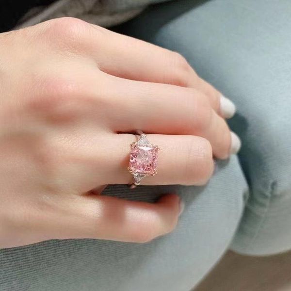 wedding rings cute silver color princess for women square pink triangle white cz stone inlay fashion jewelry engagement ring, Slivery;golden
wedding rings cute silver color princess for women square pink triangle white cz stone inlay fashion jewelry engagement ring, Slivery;golden