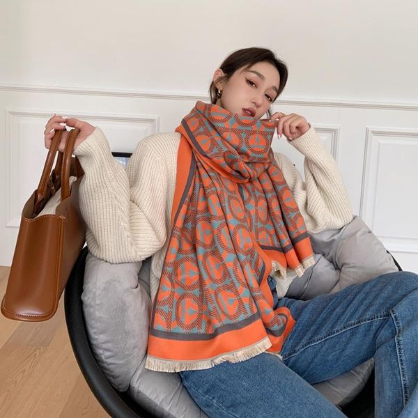 scarves 2021 scarf women winter double-sided geometric imitation cashmere shawl dual-use long thick warm cloak go shopping, Blue;gray
scarves 2021 scarf women winter double-sided geometric imitation cashmere shawl dual-use long thick warm cloak go shopping, Blue;gray