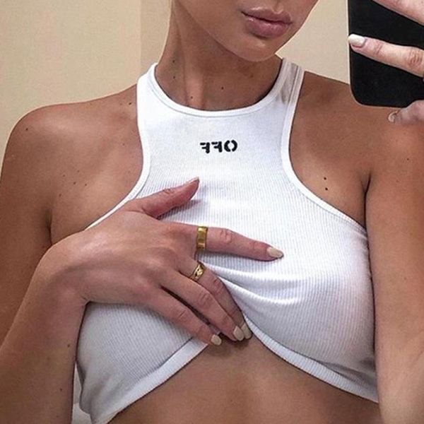 women's tanks & camis women tank crop ladies bustier round neck sleeveless movement slim short style vest female, White
women's tanks & camis women tank crop ladies bustier round neck sleeveless movement slim short style vest female, White