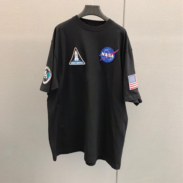 luxury t shirt 20fw men and women casual t-shirt s rocket tee astronauts shirt s bb usa flag black white, White;black
luxury t shirt 20fw men and women casual t-shirt s rocket tee astronauts shirt s bb usa flag black white, White;black