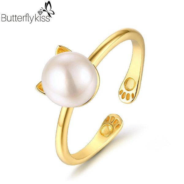 cluster rings bk cute meow palm open for women girl 6-6.5mm natural freshwater pearl 925 sterling silver wedding engagement fine jewelry, Golden;silver
cluster rings bk cute meow palm open for women girl 6-6.5mm natural freshwater pearl 925 sterling silver wedding engagement fine jewelry, Golden;silver