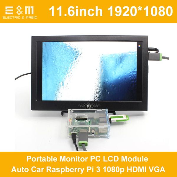 11.6 inch 1920*1080 ips screen with speaker display portable monitor pc lcd module auto car raspberry pi 3 1080p vga led
11.6 inch 1920*1080 ips screen with speaker display portable monitor pc lcd module auto car raspberry pi 3 1080p vga led