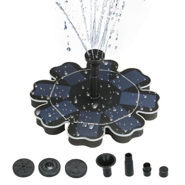 195mm/7.68" flower-shape solar power fountain panel energy-saving water pump for garden patio pond fish tank decorations
195mm/7.68" flower-shape solar power fountain panel energy-saving water pump for garden patio pond fish tank decorations