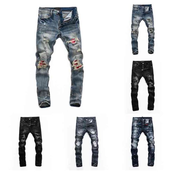 designer jeans for men skinny straight slim ripped high-quality street wear motorcycle biker jean pants jeans casual apparel pants pour homm, Blue
designer jeans for men skinny straight slim ripped high-quality street wear motorcycle biker jean pants jeans casual apparel pants pour homm, Blue