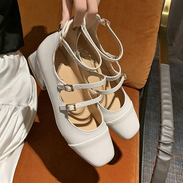 dress shoes mary janes red white leather women sandals sqaure heels closed toe fashion wedding party buckle design woman pumps 2021, Black
dress shoes mary janes red white leather women sandals sqaure heels closed toe fashion wedding party buckle design woman pumps 2021, Black