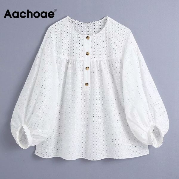 chic hollow out embroidery white blouse women o ne loose casual blouses summer lantern long sleeve elegant shirts, Black;white
chic hollow out embroidery white blouse women o ne loose casual blouses summer lantern long sleeve elegant shirts, Black;white