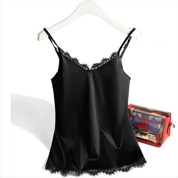 halter basic sleeveless satin womens tank lace silk summer camisole plus size shirts spaghetti strap top, White
halter basic sleeveless satin womens tank lace silk summer camisole plus size shirts spaghetti strap top, White