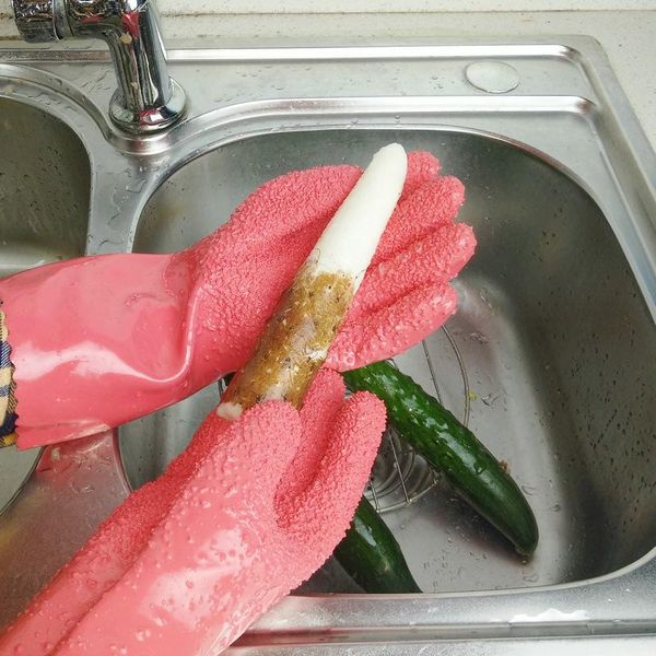 guantes 1 pair peeling potato gloves peel vegetable fish scale non-slip kitchen cleaning tools household disposable
guantes 1 pair peeling potato gloves peel vegetable fish scale non-slip kitchen cleaning tools household disposable