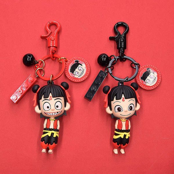 cute nezha anime movie character model keychain children toys cartoon pendant women key chain girls birthday gifts toy
cute nezha anime movie character model keychain children toys cartoon pendant women key chain girls birthday gifts toy