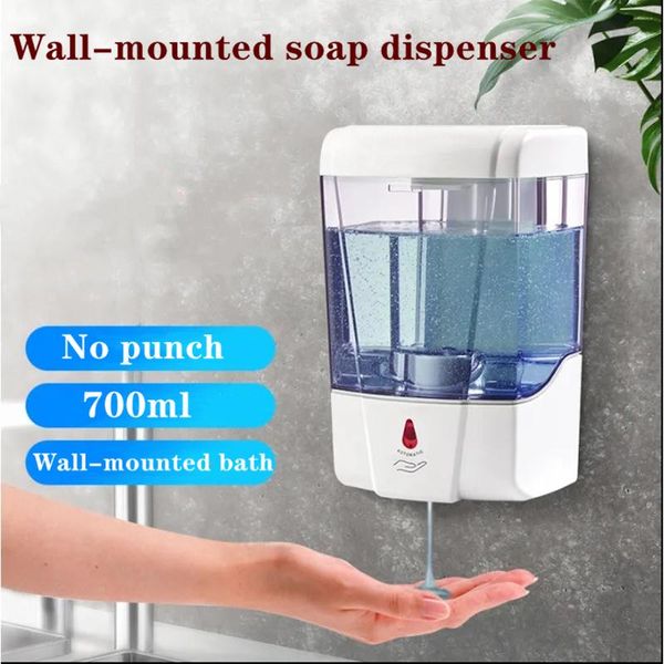 liquid soap dispenser 700ml capacity automatic wall-mounted hand sanitizer detergent for bathroom and kitchen
liquid soap dispenser 700ml capacity automatic wall-mounted hand sanitizer detergent for bathroom and kitchen