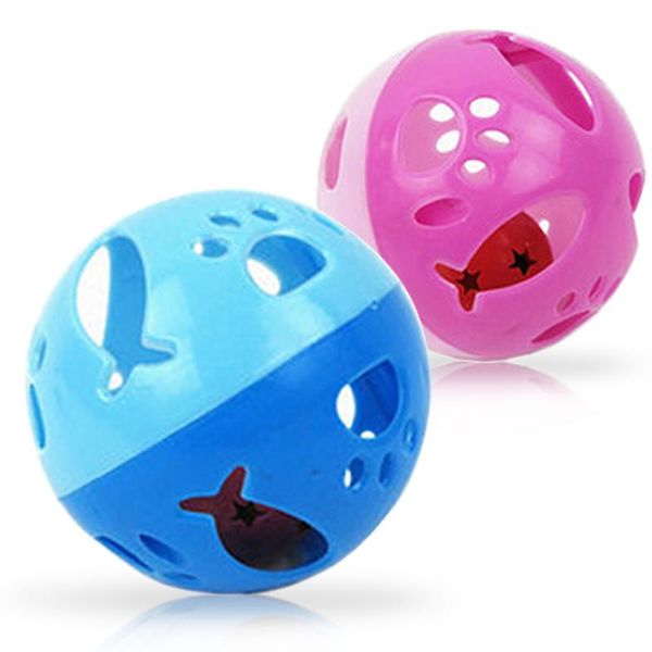 2pcs plastic small cat pet sound toy toys hollow out round colorful playing ball with bell products
2pcs plastic small cat pet sound toy toys hollow out round colorful playing ball with bell products