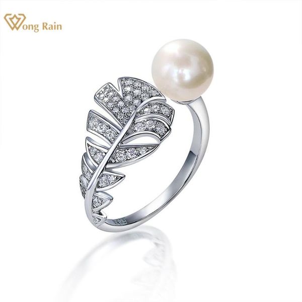 cluster rings wong rain 925 sterling silver created moissanite fresh water pearl gemstone wedding flower fine jewelry, Golden;silver
cluster rings wong rain 925 sterling silver created moissanite fresh water pearl gemstone wedding flower fine jewelry, Golden;silver