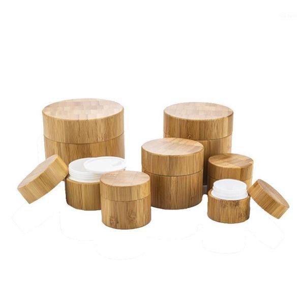 storage bottles & jars 10pcs plastic cream jar empty bamboo container with inner lids small sample tank pot cosmetic packing recycle double
storage bottles & jars 10pcs plastic cream jar empty bamboo container with inner lids small sample tank pot cosmetic packing recycle double