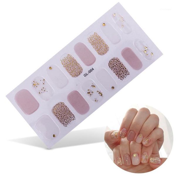 16tips/sheet gradient shinny nail art stickers adhesive wraps polish foils sticker beauty gl glitter manicure decorations1, Black
16tips/sheet gradient shinny nail art stickers adhesive wraps polish foils sticker beauty gl glitter manicure decorations1, Black