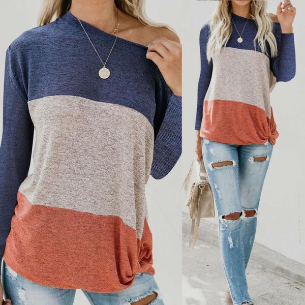 fashion women ladies long sleeve slim fit stitching pullover high casual loose baggy jumper t-shirt sweatshirt women's, White
fashion women ladies long sleeve slim fit stitching pullover high casual loose baggy jumper t-shirt sweatshirt women's, White