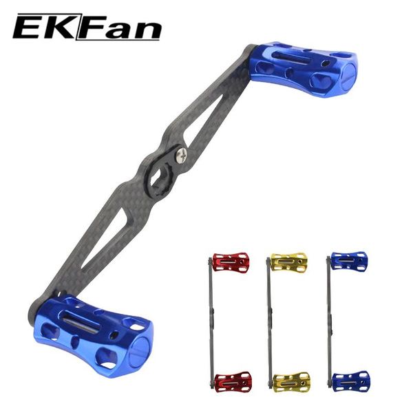 ekfan sturdy carbon fishing reel handle 130mm length aluminum alloy knobs for 8*5mm hole baitcasting accessory reels
ekfan sturdy carbon fishing reel handle 130mm length aluminum alloy knobs for 8*5mm hole baitcasting accessory reels