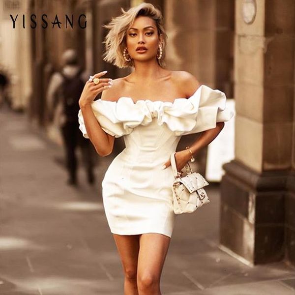 ruffles off shoulder puff autumn women tanks party dress elegant vtintage backless bodycon dresses female mini vestidos, White
ruffles off shoulder puff autumn women tanks party dress elegant vtintage backless bodycon dresses female mini vestidos, White