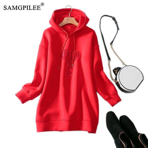 women's hoodies & sweatshirts autumn 2021 clothes for women casual cotton oversized jacket full long solid pullovers hooded collar plus, Black
women's hoodies & sweatshirts autumn 2021 clothes for women casual cotton oversized jacket full long solid pullovers hooded collar plus, Black