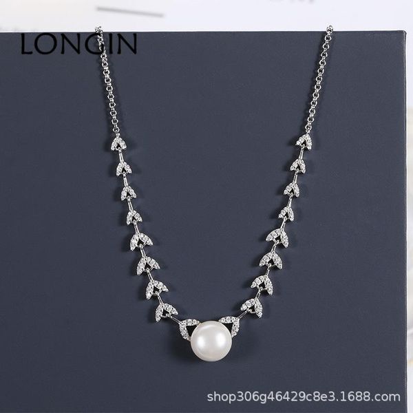 pendant necklaces longin european and american luxury flower pearl adjustable ladies necklace fashion personality creative wild, Silver
pendant necklaces longin european and american luxury flower pearl adjustable ladies necklace fashion personality creative wild, Silver