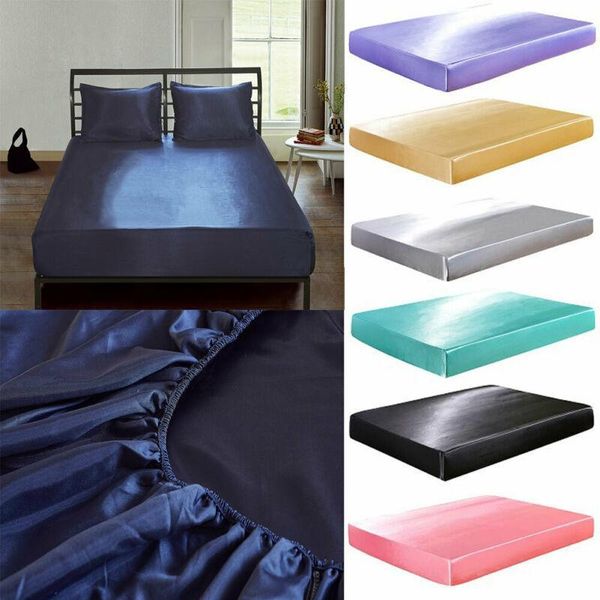 sheets & sets 15 faroot satin silk bed fitted sheet elastic polyester cotton single
sheets & sets 15 faroot satin silk bed fitted sheet elastic polyester cotton single