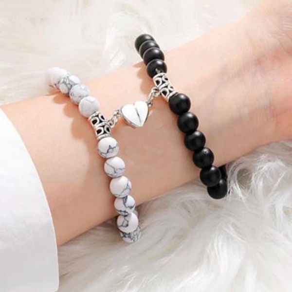 charm bracelets 2021 fashion stone bead yoga bracelet couple magnet friendship jewelry, Golden;silver
charm bracelets 2021 fashion stone bead yoga bracelet couple magnet friendship jewelry, Golden;silver
