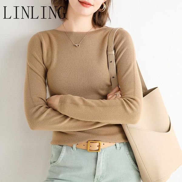 casualwomen cashmere long sleeve slash neck sweater slim knitted pullover solid basic for female women's sweaters, White;black
casualwomen cashmere long sleeve slash neck sweater slim knitted pullover solid basic for female women's sweaters, White;black