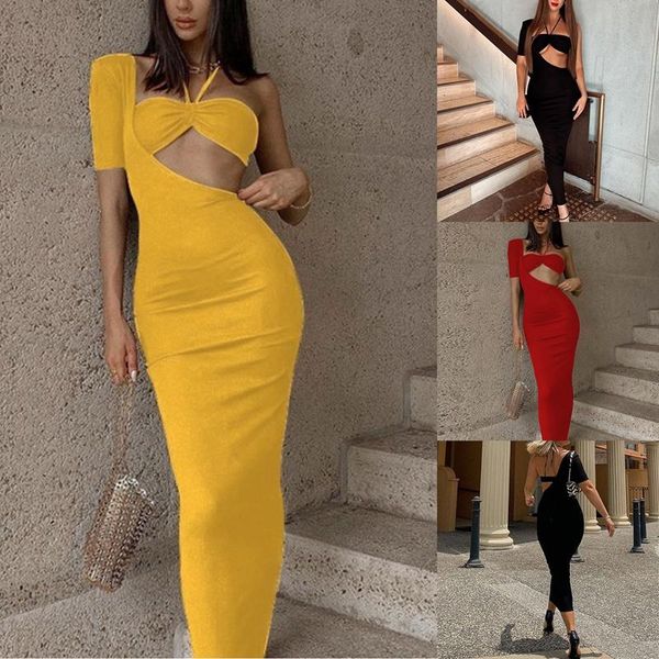 casual dresses elegant halter cut-out backless long midi dress women club party gown sleeveless bodycon skinny, Black;gray
casual dresses elegant halter cut-out backless long midi dress women club party gown sleeveless bodycon skinny, Black;gray