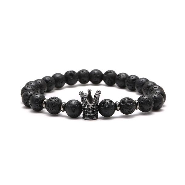 2021 trendy lava stone pave imperial crown helmet charm beaded bracelet for men women designer bracelets jewelry, Golden;silver
2021 trendy lava stone pave imperial crown helmet charm beaded bracelet for men women designer bracelets jewelry, Golden;silver