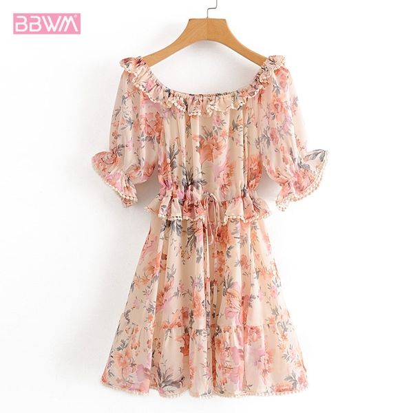 french pastoral style trumpet sleeves word collar harajuku chic women's dress vintage waist holiday print female dresses 210507, Black;gray
french pastoral style trumpet sleeves word collar harajuku chic women's dress vintage waist holiday print female dresses 210507, Black;gray
