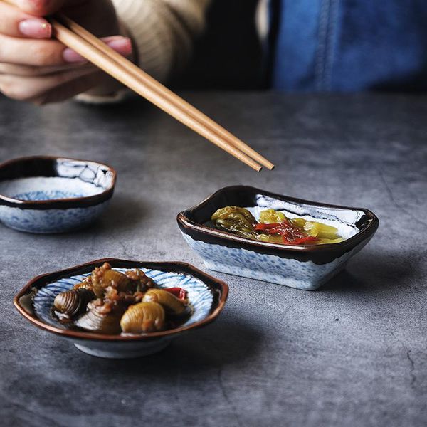 dishes & plates japanese style restaurant tableware hand-painted ceramic soy sauce bowl dish square small
dishes & plates japanese style restaurant tableware hand-painted ceramic soy sauce bowl dish square small