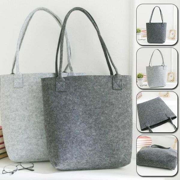 storage bags grey women felt pouch shopping bag portable travel shoulder handbag cosmetic sundries organizer case
storage bags grey women felt pouch shopping bag portable travel shoulder handbag cosmetic sundries organizer case