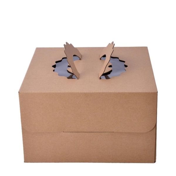 handheld square cake box organizer kraft paper single layer packaging boxes for home dessert shop - 6 inch gift wrap
handheld square cake box organizer kraft paper single layer packaging boxes for home dessert shop - 6 inch gift wrap