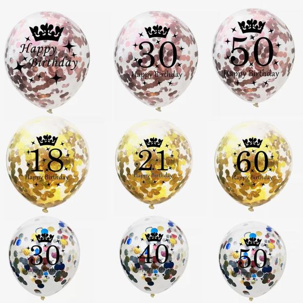 party decoration 5pcs 12inch confetti balloons latex birthday balloon 16 18 21 30 40 50 60 70 years old anniversary decorations
party decoration 5pcs 12inch confetti balloons latex birthday balloon 16 18 21 30 40 50 60 70 years old anniversary decorations