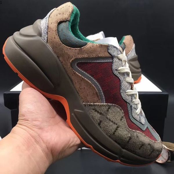 dio men's rhyton leather casual dad sneakers paris fashion women's platform shoes sports strawberry wave mouth tiger net printin m, Red;white
dio men's rhyton leather casual dad sneakers paris fashion women's platform shoes sports strawberry wave mouth tiger net printin m, Red;white