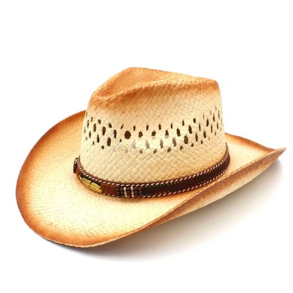 cloches fashion women men western cowboy hat with punk leaves band handemade weave straw beach sun mesh cowgirl sombrero size 58cm, Blue;gray
cloches fashion women men western cowboy hat with punk leaves band handemade weave straw beach sun mesh cowgirl sombrero size 58cm, Blue;gray