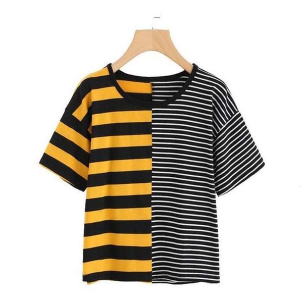 casual dresses autumn loose round neck contrast stripe short sve t-shirt for women, Black;gray
casual dresses autumn loose round neck contrast stripe short sve t-shirt for women, Black;gray