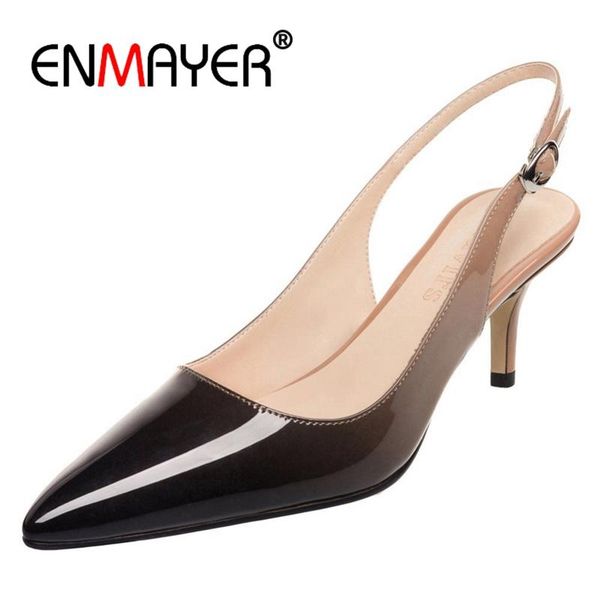 brand women high heels 2021 pointed toe nude black gradient patent 6.5 cm stilettos dress wedding shoes size 34-45 cr817 sandals
brand women high heels 2021 pointed toe nude black gradient patent 6.5 cm stilettos dress wedding shoes size 34-45 cr817 sandals