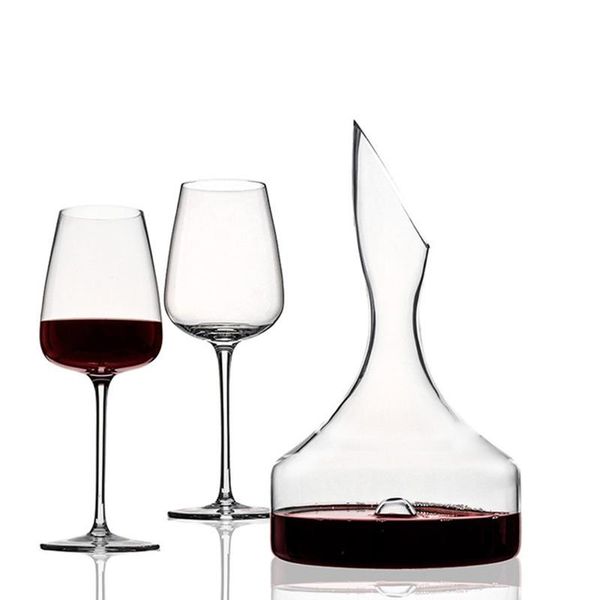 1500/1750ml decanter handmade red wine brandy champagne glasses bottle jug pourer aerator for family bar with cup
1500/1750ml decanter handmade red wine brandy champagne glasses bottle jug pourer aerator for family bar with cup