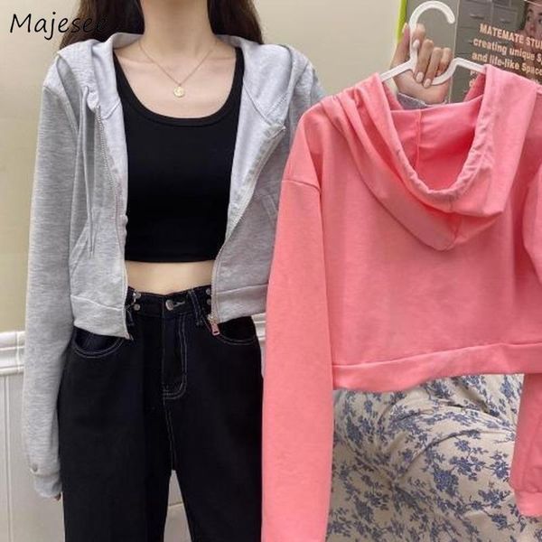women's jackets women hooded short outwear pink sweet kawaii girls simple college style loose korean stylish fashion chic casual daily, Black;brown
women's jackets women hooded short outwear pink sweet kawaii girls simple college style loose korean stylish fashion chic casual daily, Black;brown
