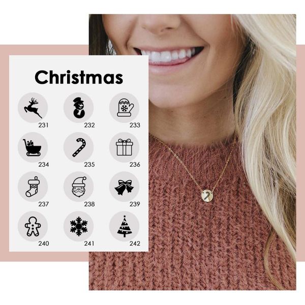 stainless steel pendent necklace for women jewelry engrave christmas design presents anniversary gift pendant necklaces, Silver
stainless steel pendent necklace for women jewelry engrave christmas design presents anniversary gift pendant necklaces, Silver