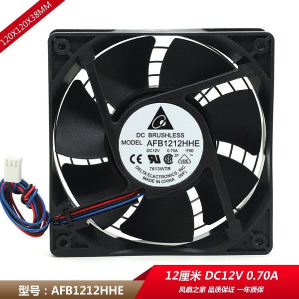 fans & coolings delta afb1212hhe 12v 12cm 12038 0.70a foo speed measurement large air volume cooling fan 120x120x38mm
fans & coolings delta afb1212hhe 12v 12cm 12038 0.70a foo speed measurement large air volume cooling fan 120x120x38mm