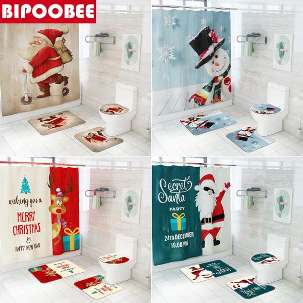 shower curtains christmas santa claus 3d printing curtain waterproof bathroom elk snowman bath mat set cover toilet lid
shower curtains christmas santa claus 3d printing curtain waterproof bathroom elk snowman bath mat set cover toilet lid
