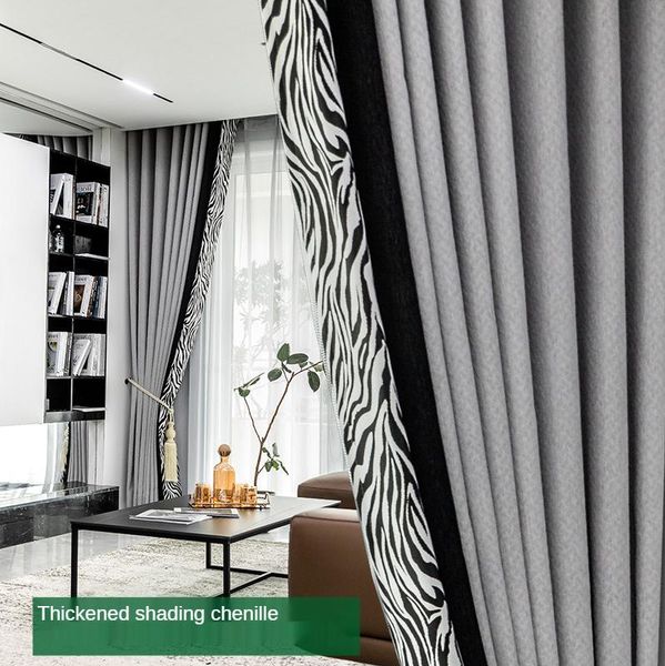 curtain & drapes curtains for living room modern american simple black and white gray stitching shade shading dining bedroom
curtain & drapes curtains for living room modern american simple black and white gray stitching shade shading dining bedroom