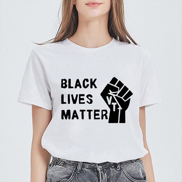 black lives matter loose womens t shirts hipster harajuku fashion aesthetic summer modern shirt women casual, White
black lives matter loose womens t shirts hipster harajuku fashion aesthetic summer modern shirt women casual, White