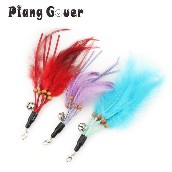 cat toys 3pcs/lot red tassel feather toy diy feathers funny stick replacement pet accessories
cat toys 3pcs/lot red tassel feather toy diy feathers funny stick replacement pet accessories