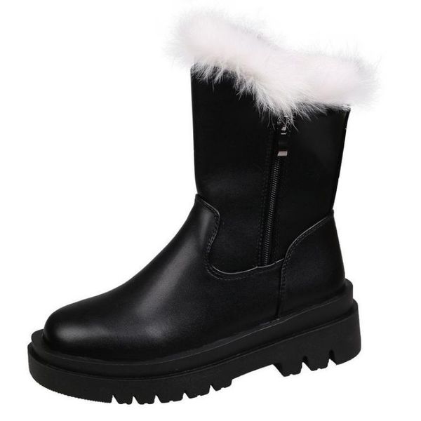 waterproof ankel shoes velet fur warm snow platform 2021 female casual winter padded boots for women yj7x, Black
waterproof ankel shoes velet fur warm snow platform 2021 female casual winter padded boots for women yj7x, Black